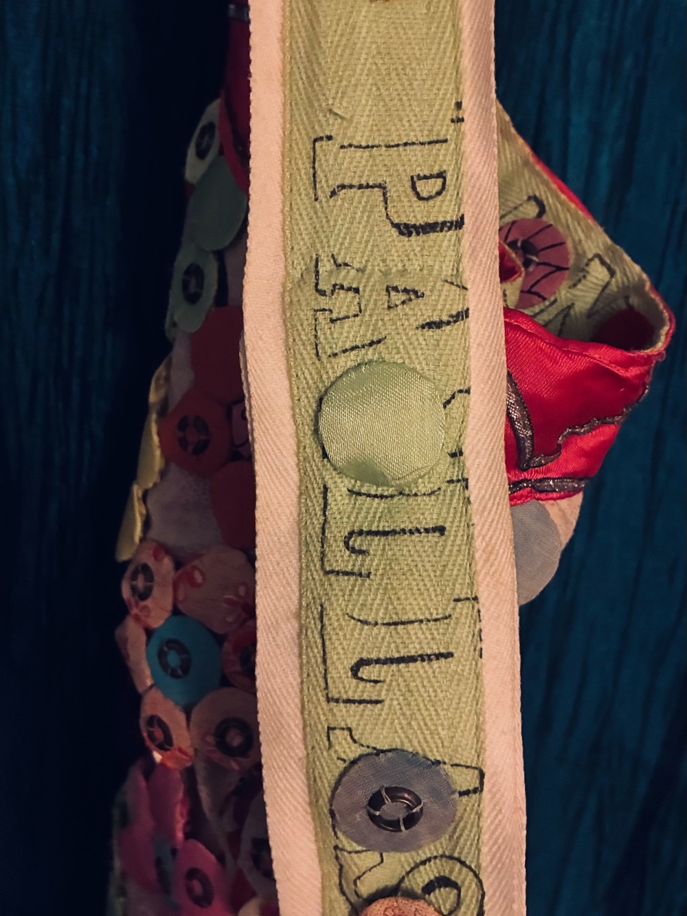 AMEN. Luxury Italian 3D Floral Appliqué Hobo Bag – Hand-Embellished Art Piece - Picture 7 of 10